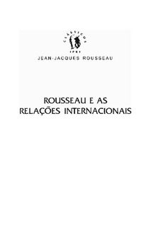 Rousseau E As Relações Internacionais