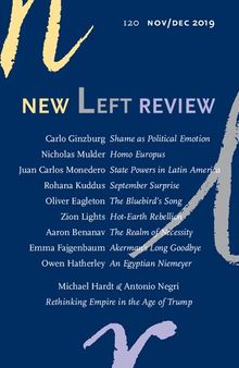 New Left Review 120, November–December 2019