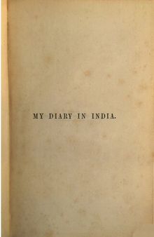 My Diary  in India, in the Year 1858-9