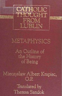 Metaphysics: An Outline of the History of Being
