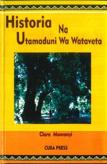 Historia Na Utamaduni Wa Wataveta