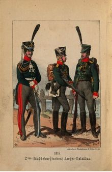 Geschichte des Brandenburgischen Jäger-Bataillons Nr. 3 und des Magdeburgischen Jäger-Bataillons Nr. 4 von 1815 bis 1865