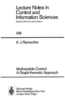 Multivariable Control: A Graph-Theoretic Approach