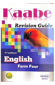 Kaabe. Revision Guide. English. Form Four