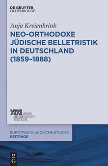 Neo-orthodoxe jüdische Belletristik in Deutschland (1859–1888)