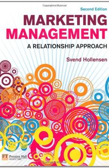 Marketing Management: A Relationship Approach