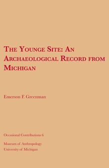 The Younge Site: An Archaeological Record from Michigan