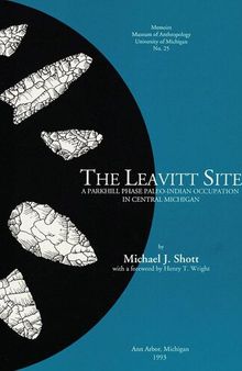 The Leavitt Site: A Parkhill Phase Paleo-Indian Occupation in Central Michigan