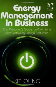 Energy management in business: The manager's guide to maximising and sustaining energy reduction