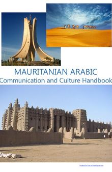 MAURITANIAN ARABIC Communication and Culture Handbook