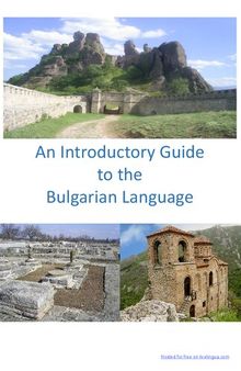 An Introductory Guide to the Bulgarian Language