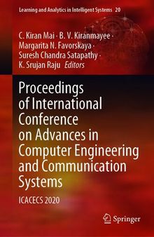 Proceedings of International Conference on Advances in Computer Engineering and Communication Systems: ICACECS 2020