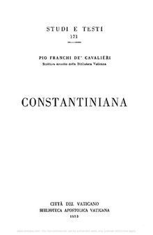 Constantiniana