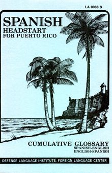Spanish Headstart for Puerto Rico Glossary.