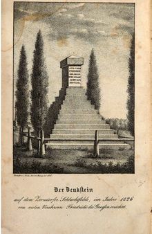 Erinnerungen an die Schlacht bei Zorndorf und König Friedrich den Zweiten, nebst einem Bericht über die Errichtung eines Denkmals auf dem Friedrichsberge