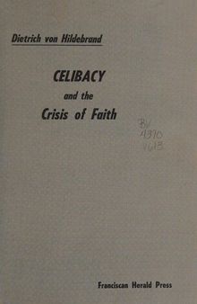 Celibacy and the Crisis of Faith