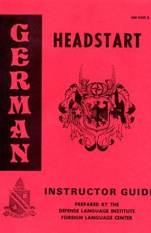 German Headstart - Instructor Guide.