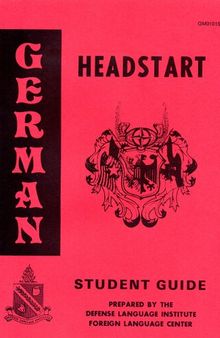 German Headstart - Student Guide.