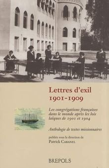 LETTRES D'EXIL 1901-1909