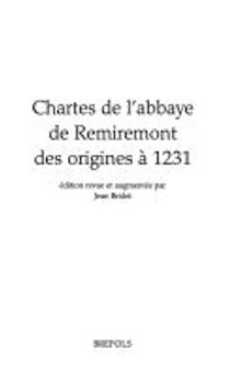 Chartes de l'abbaye de Remiremont des origines à 1231