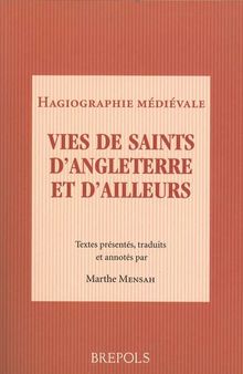 VIES DE SAINTS D'ANGLETERRE ET D'AILLEURS