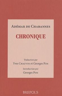 ADEMARD DE CHABANNES CHRONIQUES
