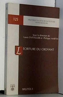 l'écriture du croyant