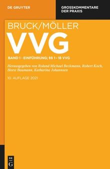 VVG: Band 1 Einführung; §§ 1-18 VVG