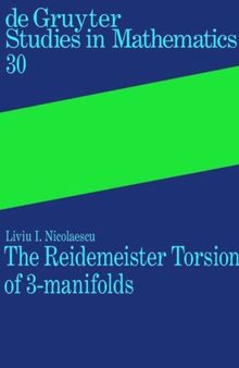 The Reidemeister Torsion of 3-Manifolds
