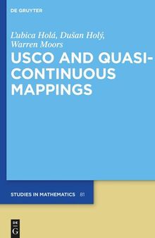 USCO and Quasicontinuous Mappings