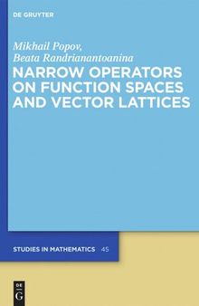 Narrow Operators on Function Spaces and Vector Lattices