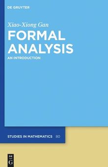 Formal Analysis: An Introduction