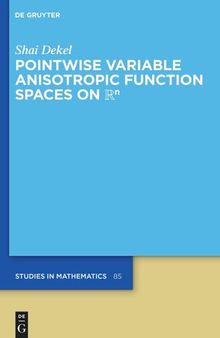Pointwise Variable Anisotropic Function Spaces on ℝⁿ