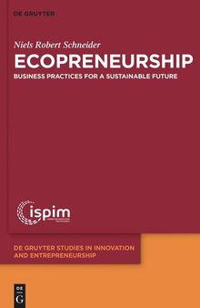 Ecopreneurship: Business practices for a sustainable future