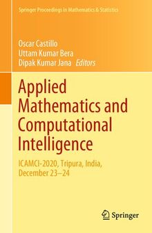 Applied Mathematics and Computational Intelligence: ICAMCI-2020, Tripura, India, December 23–24