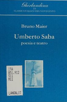 Umberto Saba, poesia e teatro