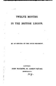 Twelve months in the British Legion