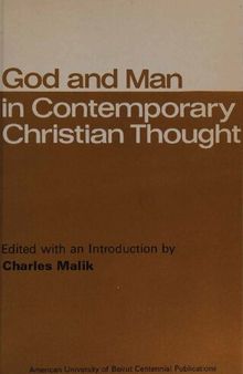 God and Man in Contemporary Christian Thought