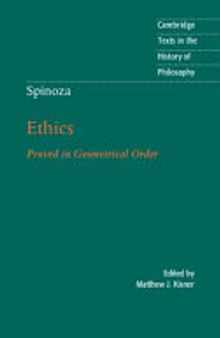 Ethics: Proved in Geometrical Order