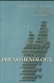 Phenomenology (Suny Series in Contemporary Continental Philosophy)