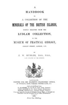 Ludlam Collection - Minerals of the British Islands