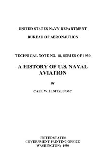 History of US Naval Aviation