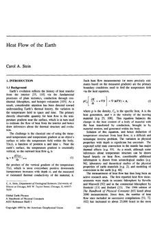 Heat Flow of the Earth [short article]