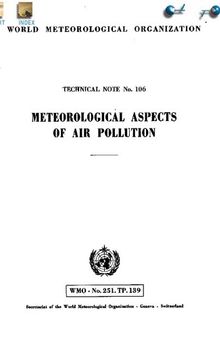 Meteorological Aspects of Air Pollution