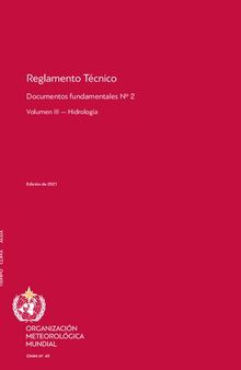 Reglamento Tecnico Documentos Fundamentales Hidrologia