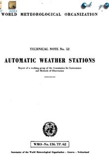 Automatic Weather Stations