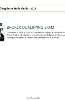 Broker Qualifying Exam - Humber College