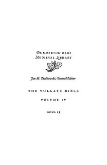 Vulgate Bible, Volume IV: The Major Prophetical Books: Douay-Rheims Translation