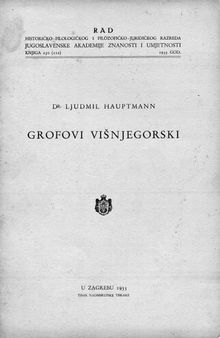 Grofovi Višnjegorski