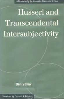 Husserl & Transcendental Intersubjectivity: A Response to the Linguistic-Pragmatic Critique